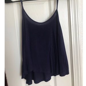Cropped tank top type shirt